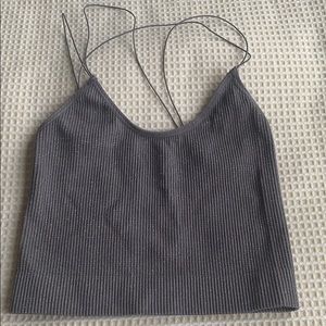 - Urban outfitters charcoal skinny straps cami XS